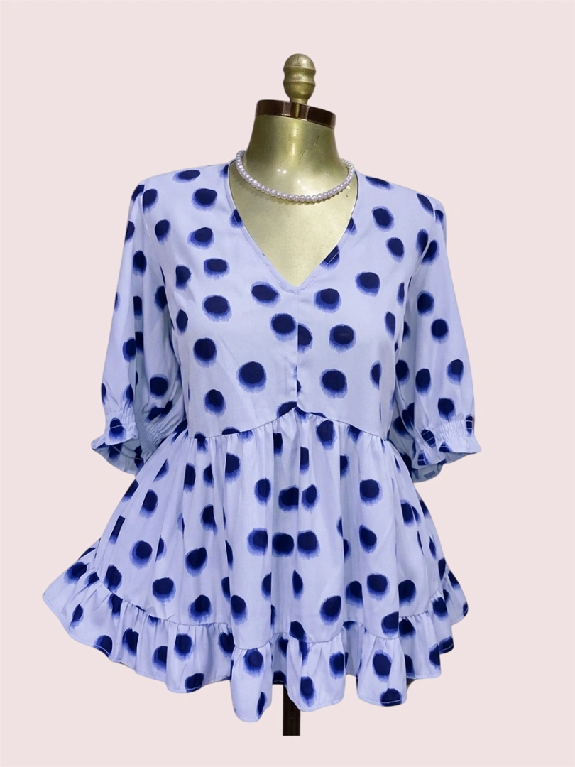 Cute Blue Top